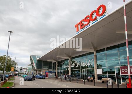 Woodfields Retail Park, Bury. Stock Photo