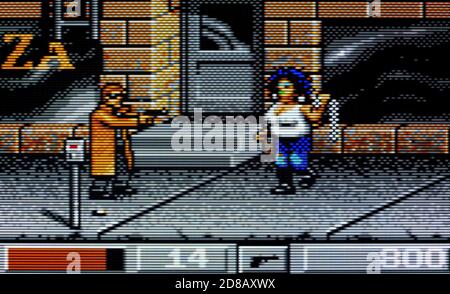Dirty Larry Renegade Cop - Atari Lynx Videogame - Editorial use 