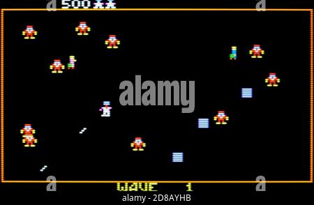 Robotron 2084 - Atari Lynx Videogame - Editorial use only Stock Photo