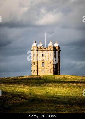 The Cage, former hunting lodge for the Lyme Park Estate, Stockport, Cheshire, Stock Photo