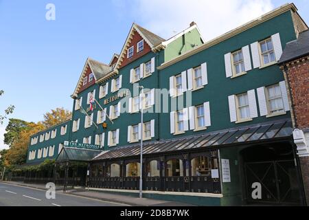 Metropole Hotel and Spa, Temple Street, Llandrindod Wells, Radnorshire, Powys, Wales, Great Britain, United Kingdom, UK, Europe Stock Photo