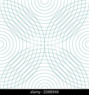 abstract geometric linear ring seamless pattern Stock Vector