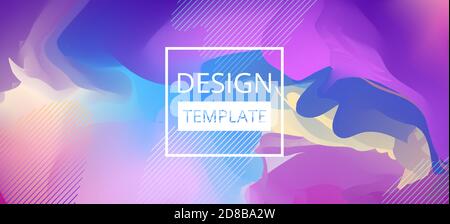 liquid header design template for user interfaces.  Stock Vector
