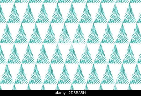 Vector seamless pattern. Repeating geometric tiles with dotted triangles. Stock Vector