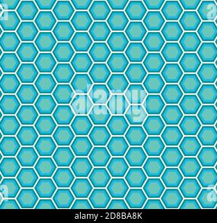 abstract geometric seamless pattern honeycomb Stock Vector