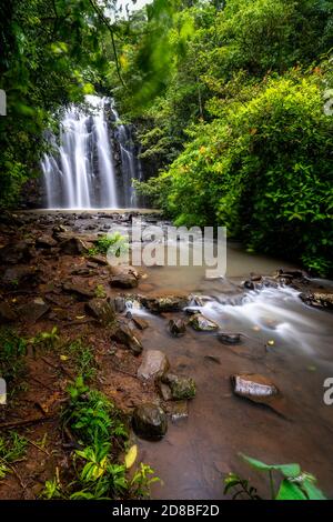Ellinjaa Falls, Atherton Tablelands, North Queensland, Australia Stock Photo