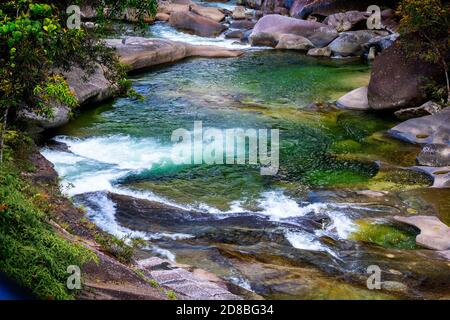 Babinda Boulders near Cairns, Far North Queensland, Australia Stock Photo