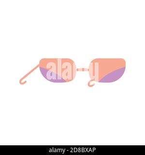 Sun Glasses Icon Clipart Vector Design  Stock Vector