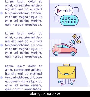 Cloud computing concept icon with text Stock Vector
