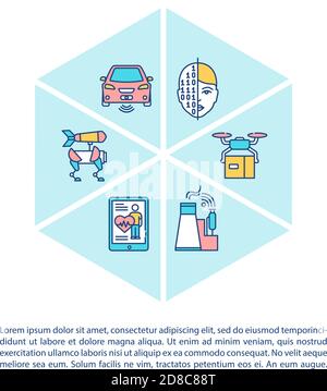Technology connectivity concept icon with text Stock Vector