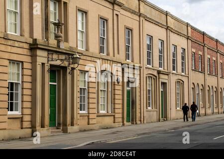 Liverpool Road Railway Station, Manchester, UK. Original 1830 railway entrance of first passenger train station. Science and Industry Museum SIM. Stock Photo