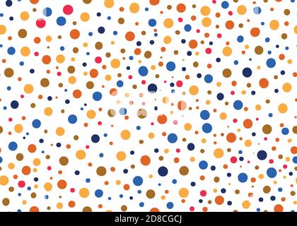 abstract geometric bright colored seamless pattern Stock Vector