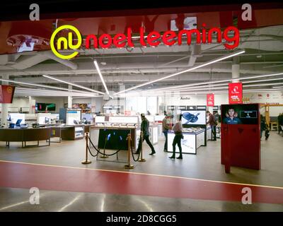 AUCKLAND, NEW ZEALAND - Oct 07, 2019: View of Noel Leeming electronics store in Westfield Newmarket Shopping Centre mall Stock Photo