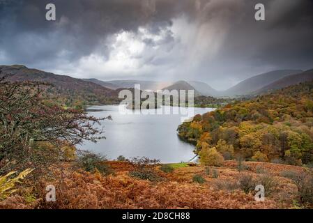 Autumn colours, Grasmere, Cumbria in the Lake District. Stock Photo