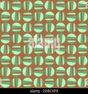 Clear shapes and colors will transform any surface and make it attractive. Seamless pattern for the web, advertising, textiles, printing products, and Stock Vector