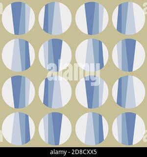 Clear shapes and colors will transform any surface and make it attractive. Seamless pattern for the web, advertising, textiles, printing products, and Stock Vector
