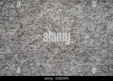 gray fabric textured background, abstract wool textile pattern Stock Photo