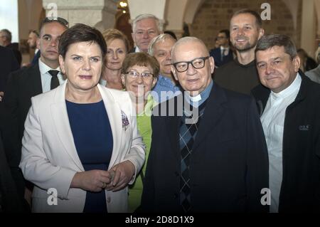 ירושלים, Jerusalem, القدس, Jerozolima, Israel, Izrael, ישראל; Custody of the Holy Land; Visit of the Polish government delegation to Israel 22 XI 2016 Stock Photo