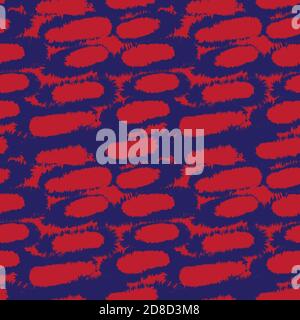 Brush stroke fur pattern design for fashion prints, homeware, graphics, backgrounds Stock Vector