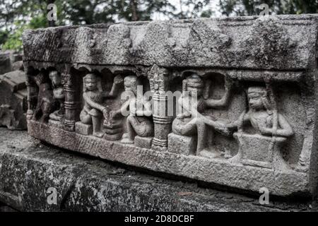 Deopahar Ruins, The Deopahar Archaeological Site is situated in Numaligarh, Golaghat district, Assam Stock Photo