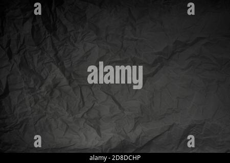 old crumpled plain wrapping paper texture background Stock Photo