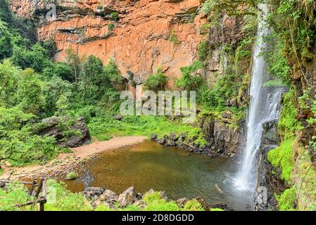 Lone Creek Falls, one of the best places to visit in Mpumalanga near Sabie, South Africa Stock Photo