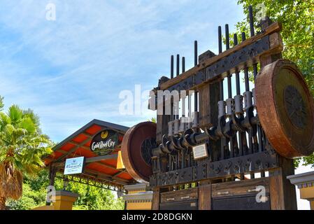 Gold Reef City Theme Park, Johannesburg, South Africa on 30th December 2019 Stock Photo