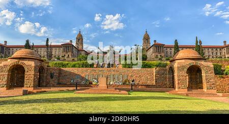The Statue of Nelson Mandela at the Union Buildings, Pretoria, South Africa Stock Photo