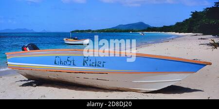 Paradise Beach, Carriacou Islands, Grenada, Caribbean Stock Photo