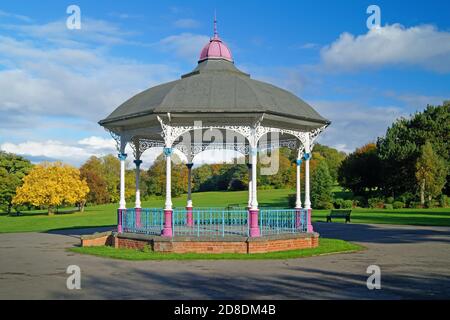 UK,South Yorkshire,Barnsley,Locke Park Bandstand