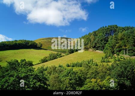 UK,Derbyshire,Peak District,Grindslow Knoll from Edale Footpath Stock Photo