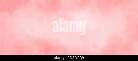 Abstract Pink Water color background, Illustration, texture for design Stock Photo