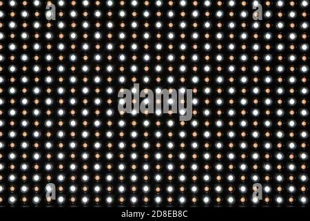 Led light bulbs with diodes, a background Stock Photo