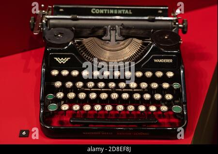 SAMBEK, RUSSIA - CIRCA OCTOBER 2020: Continental Wanderer typewriter Stock Photo