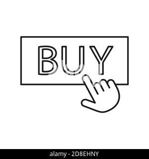 purchase icon element of e-commerce icon for mobile concept and web apps. Thin line purchase icon can be used for web and mobile. Premium icon on Stock Vector