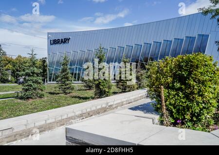vaughan civic centre resource library modern architecture near toronto canada Stock Photo