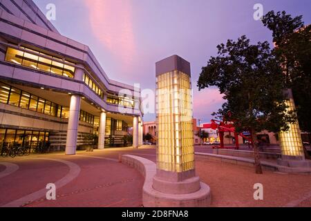 Public Library, Downtown Tucson, Arizona, USA Stock Photo