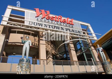 Westfield Downtown Plaza Mall, Sacramento, California, USA Stock Photo