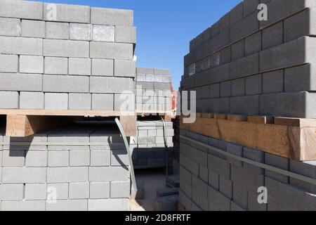 new high-quality concrete tiles Stock Photo