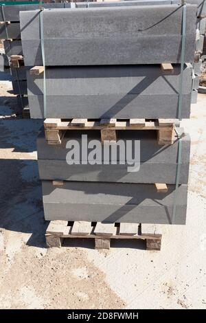 new high-quality concrete tiles Stock Photo