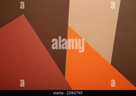 Colorful bright geometric paper background Stock Photo