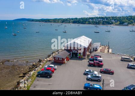 Youngs Lobster Pound Restaurant, Belfast, Maine, USA Stock Photo