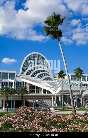 Orange Couty Convention Center, International Drive, Orlando, Florida, USA Stock Photo