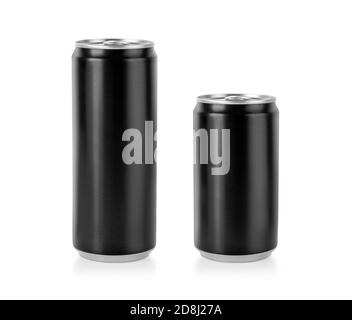 500Ml Metallic Drink Can With Condensation Mockup Design