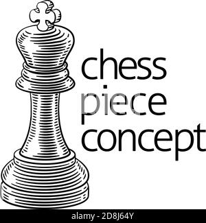 Sketch of a king chess piece Stock Vector Image & Art - Alamy