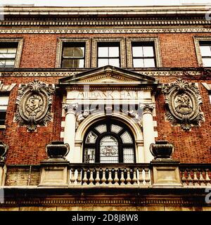 Exterior View of Milbank Hall, Barnard College, New York City, New York, USA Stock Photo
