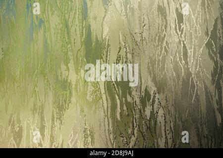 Glass texture with patches of reflected light. Abstract technology background. Stock Photo