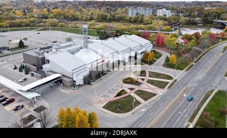24th of October 2020 - Brantford Ontario Canada - Elements Casino Brantford Aerial. 40 Icomm Dr. Luke Durda/Alamy Stock Photo