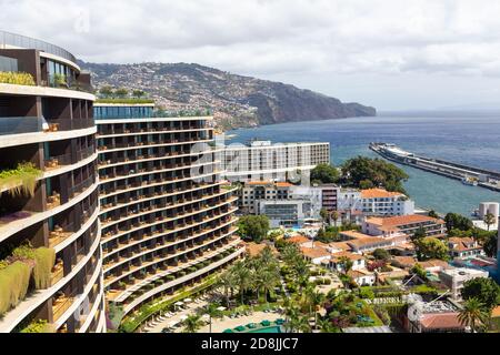 Savoy Palace Hotel, Funchal, Madeira, Portugal Stock Photo