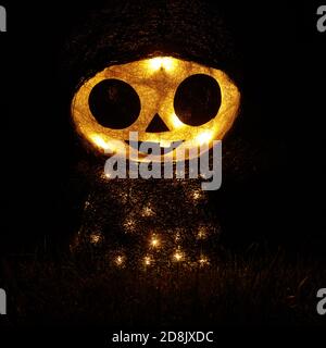 Light Up Figure Glow in the Dark Stock Photo